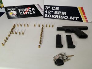 Sorriso: Força Tática prende suspeito que iria cometer homicídio durante Operação Vitae X