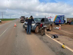 Sorriso: Acidente fatal na MT-242 tira a vida de jovem motociclista