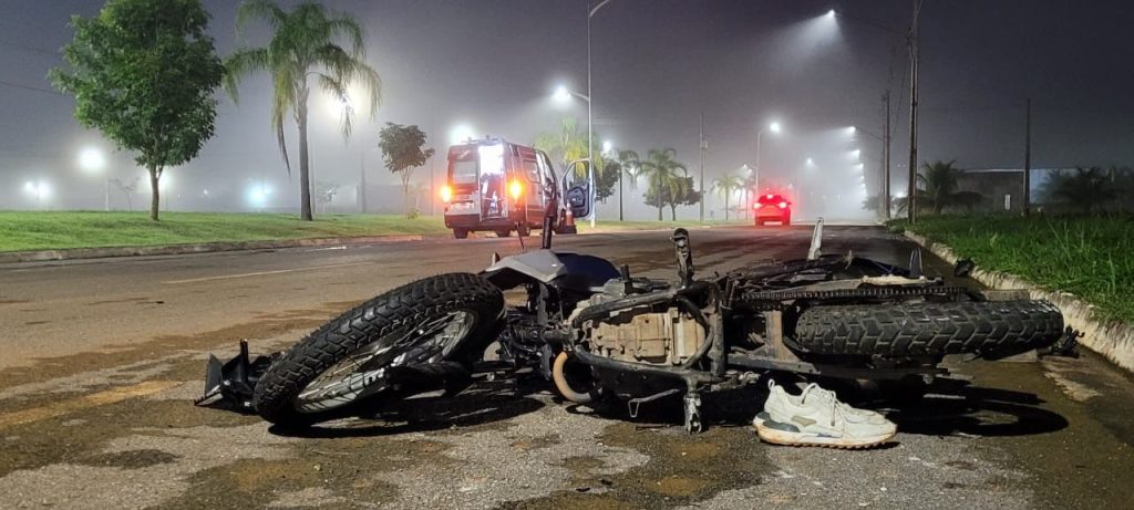 Jovem de 18 anos morre em acidente de trânsito na Avenida Blumenau, em Sorriso