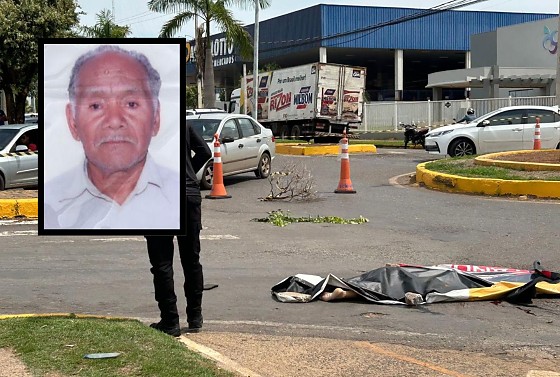 Idoso de 90 anos morre após cair e ser atropelado por caminhão em Lucas do Rio Verde
