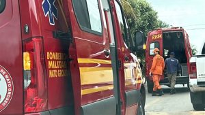 Sorriso: Homem é esfaqueado pela esposa após discussão no bairro Nova Aliança FOTO: RAYSSA ÁVILA