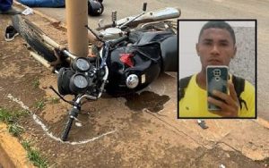 Motociclista morre após bater em poste em Lucas do Rio Verde