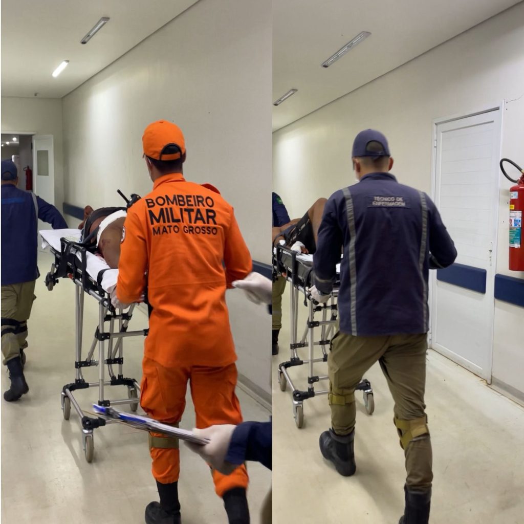 Briga entre padrasto e enteado termina com dois feridos no bairro Estrela do Sul, em Sorriso