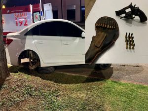 Sorriso: Homem baleado e que afirmou ter sofrido tentativa de assalto é suspeito de ter efetuado o próprio disparo, aponta PM