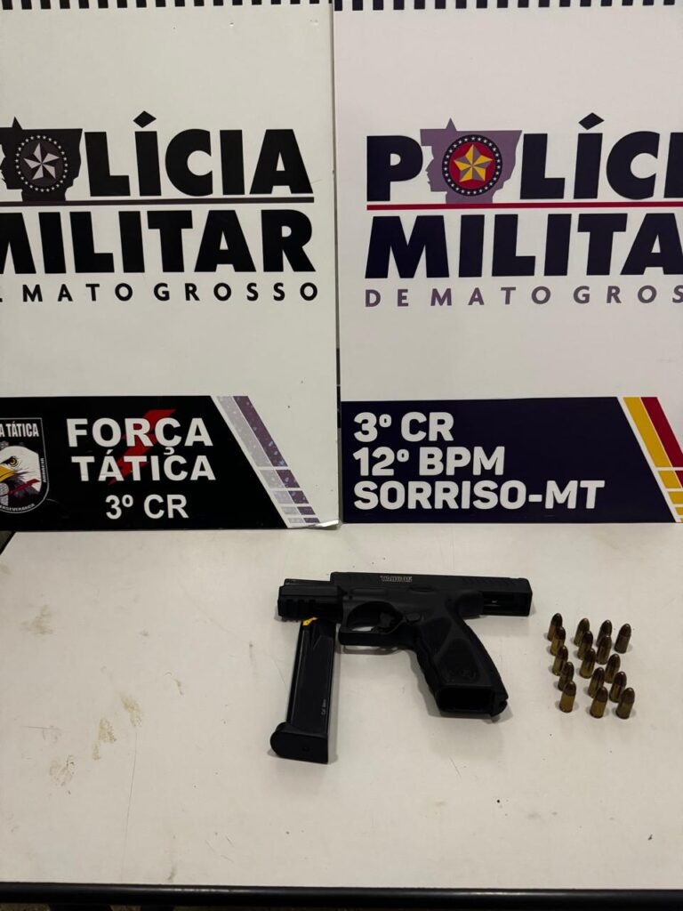 Sorriso: Operação Lei Seca termina com motorista preso por embriaguez ao volante e posse de arma de uso restrito